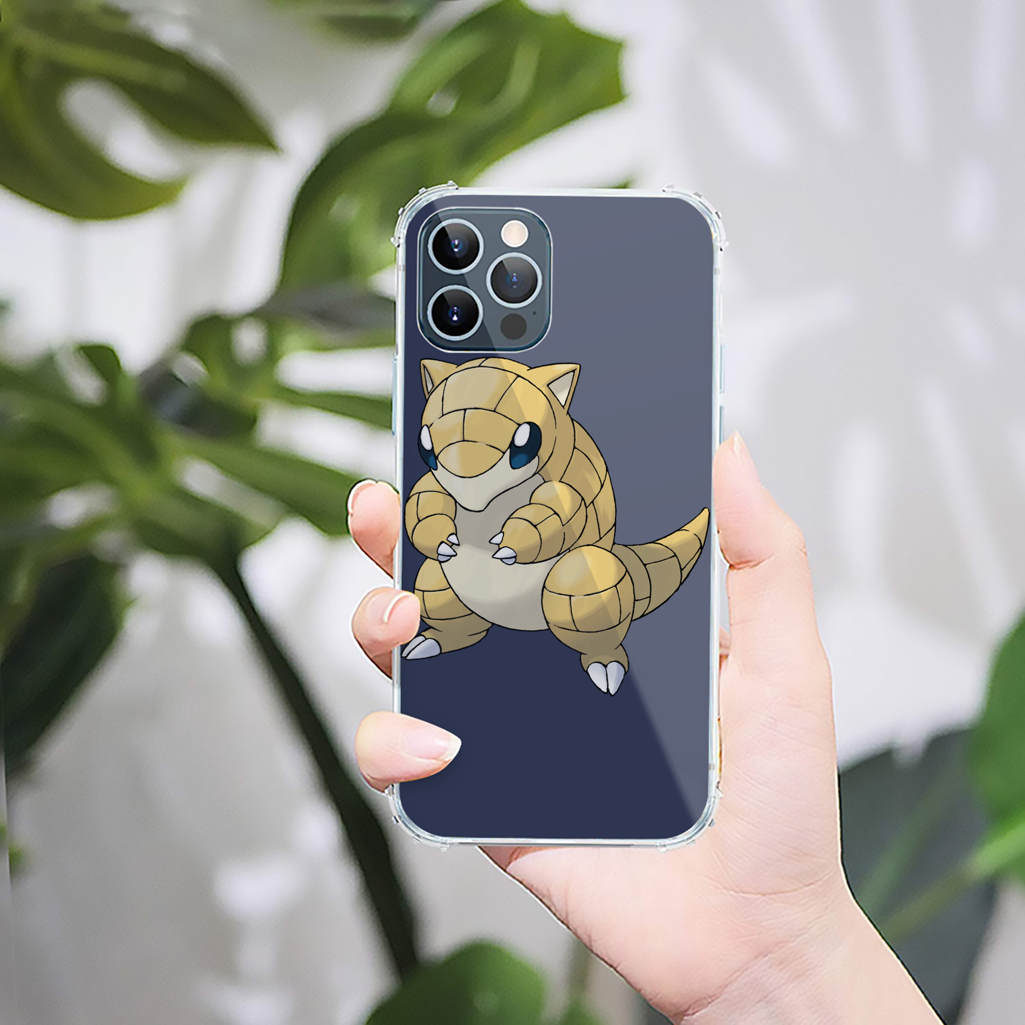 （画像用） ポケットモンスター Pokémon 【iPhone 12シリーズ対応】透明スマホケース（クリアソフトケース）